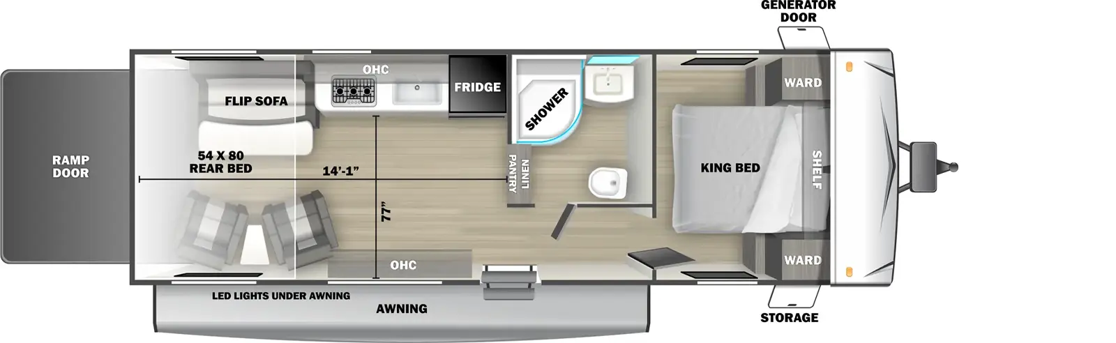2530RLE - DSO Floorplan Image
